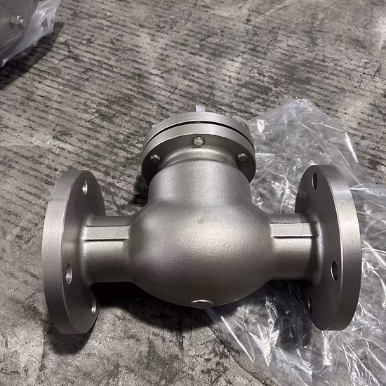 O ferro dúctil fundido flangeou o tipo duplo válvula de retenção da válvula de retenção da válvula de retenção da placa