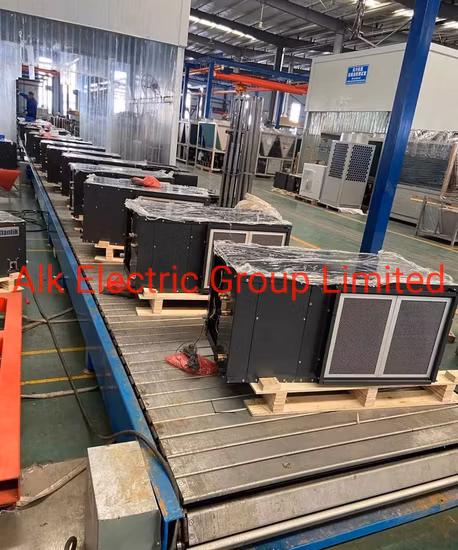 Sistema de unidade de ar condicionado de circuito de fonte tipo pacote refrigerado a água